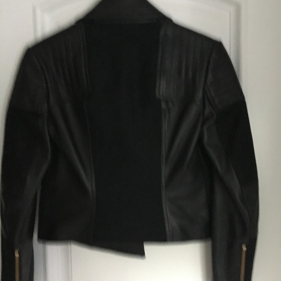 Sophie Hulme XS New Leather Biker Canvas jacket - Picture 7 of 8